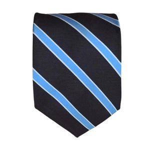 Brooks Brothers Makers Brown Striped Silk Tie Usa… - image 1